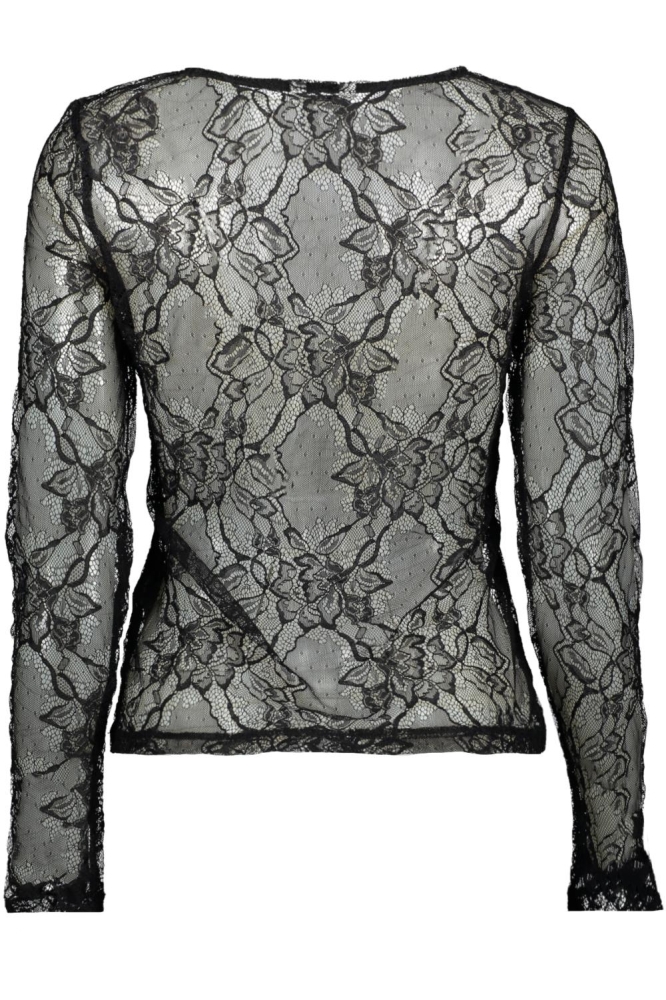 OBJLULLA L/S REG TOP E SS FAIR 25 23048146 BLACK